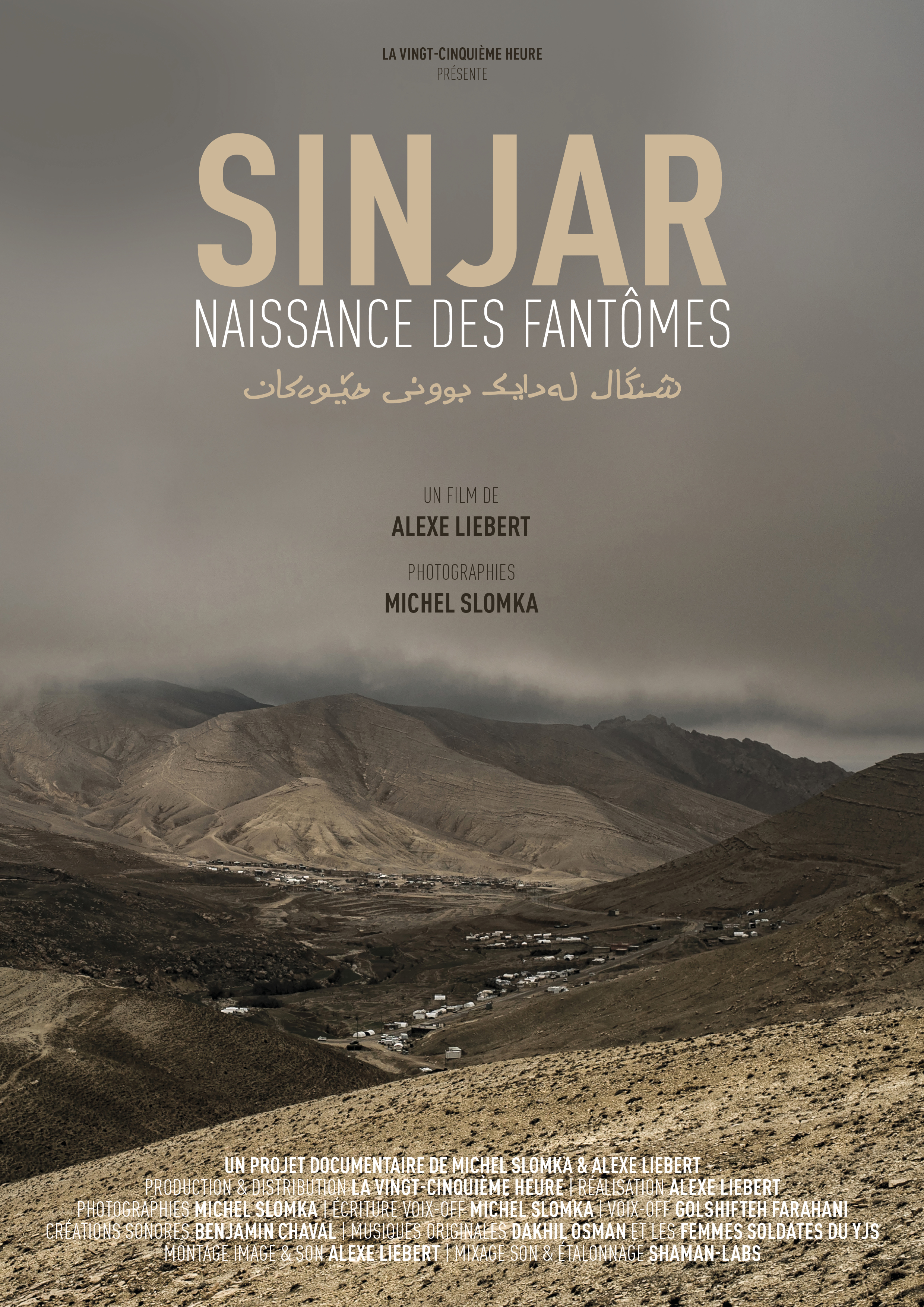 Affiche du film SINJAR, NAISSANCE DES FANTÔMES 