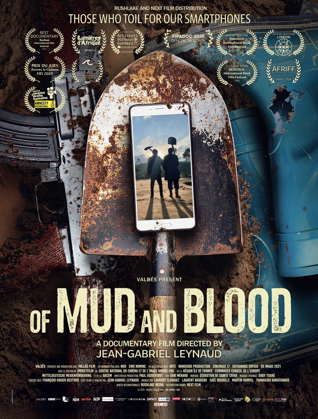 Affiche LE SANG ET LA BOUE 